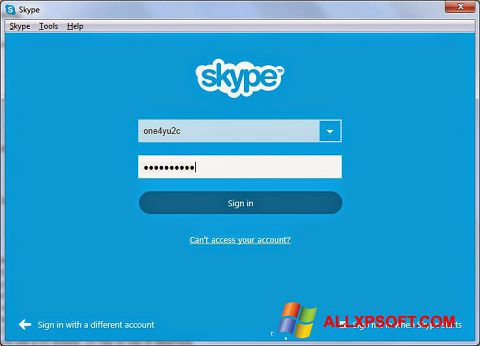 스크린 샷 Skype Setup Full Windows XP