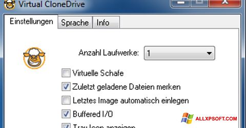 스크린 샷 Virtual CloneDrive Windows XP