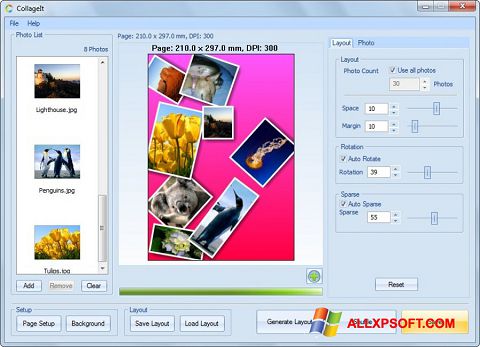 스크린 샷 CollageIt Windows XP
