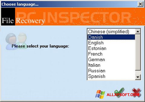 스크린 샷 PC Inspector File Recovery Windows XP