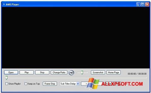 스크린 샷 AMR Player Windows XP