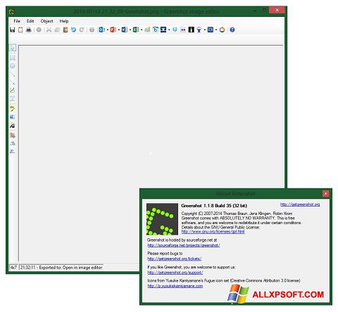 스크린 샷 Greenshot Windows XP