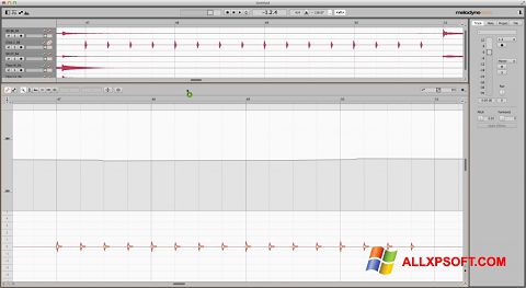 스크린 샷 Melodyne Windows XP