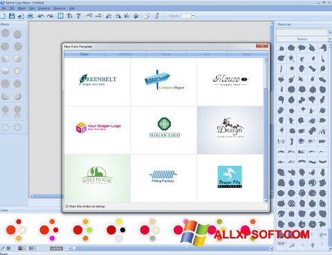 스크린 샷 Sothink Logo Maker Windows XP