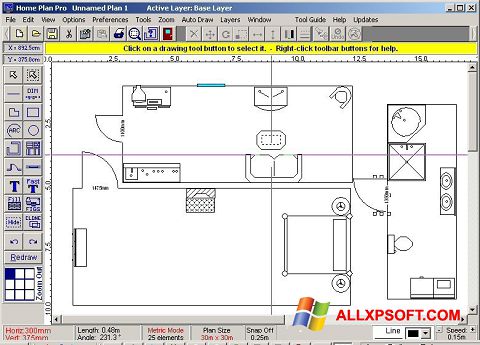 스크린 샷 Home Plan Pro Windows XP