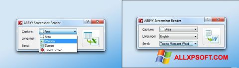 스크린 샷 ABBYY Screenshot Reader Windows XP