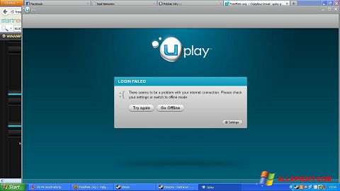 스크린 샷 Uplay Windows XP