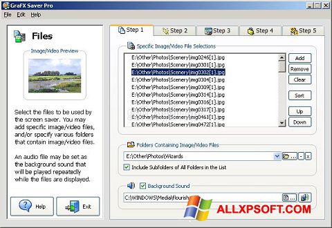 스크린 샷 VideoSaver Windows XP