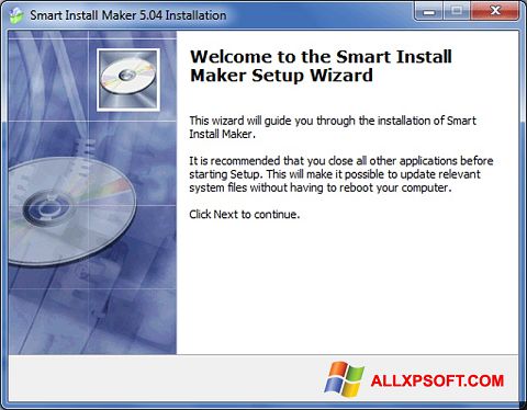 스크린 샷 Smart Install Maker Windows XP