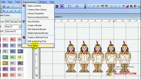 스크린 샷 Stitch Art Easy Windows XP