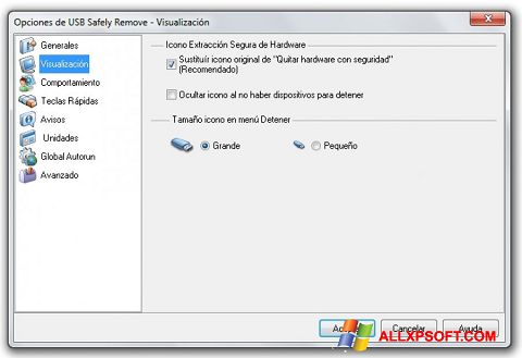 스크린 샷 USB Safely Remove Windows XP