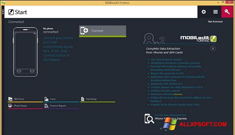 스크린 샷 MOBILedit! Windows XP