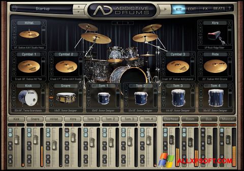 스크린 샷 Addictive Drums Windows XP