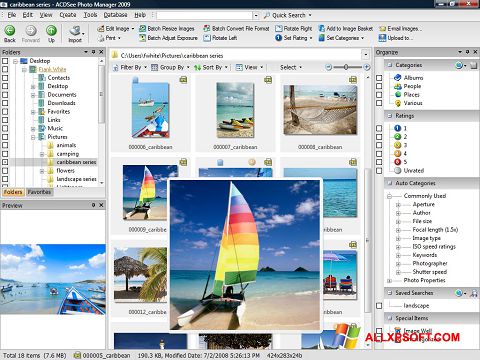 스크린 샷 ACDSee Photo Manager Windows XP