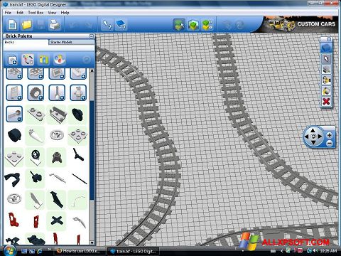 스크린 샷 LEGO Digital Designer Windows XP