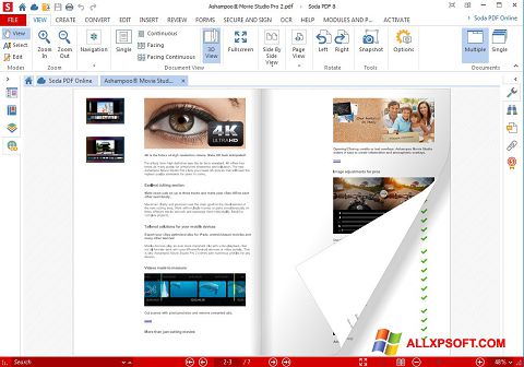 스크린 샷 Soda PDF Windows XP