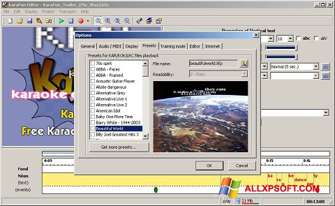 스크린 샷 KaraFun Windows XP