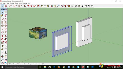 스크린 샷 SketchUp Make Windows XP
