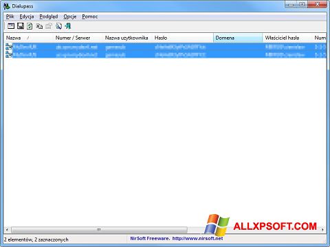 스크린 샷 Dialupass Windows XP