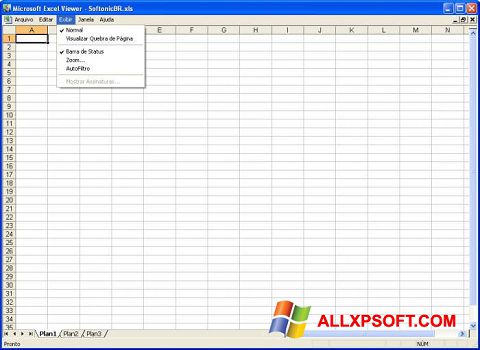 스크린 샷 Excel Viewer Windows XP