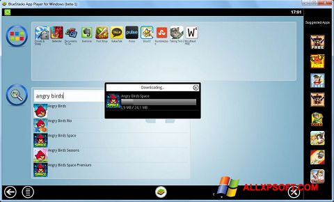 스크린 샷 BlueStacks Windows XP