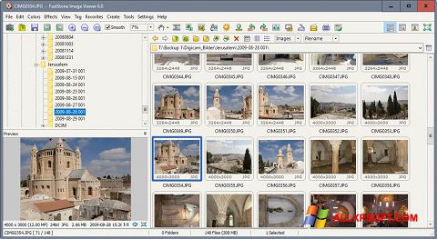 스크린 샷 FastStone Image Viewer Windows XP