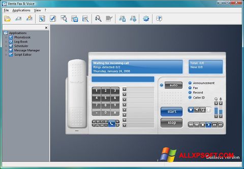 스크린 샷 VentaFax Windows XP