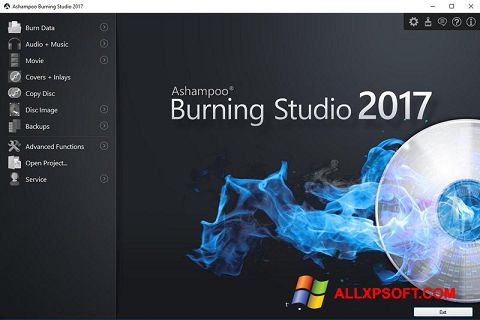 스크린 샷 Ashampoo Burning Studio Windows XP