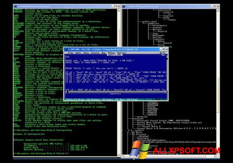 스크린 샷 QBasic Windows XP