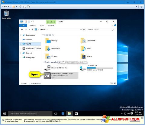 스크린 샷 Virtual CD Windows XP